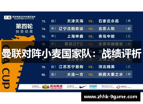 曼联对阵小麦国家队：战绩评析